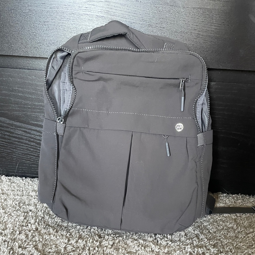 Iris & Rainbow Backpack- Grey